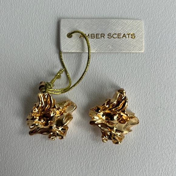 Amber Sceats Reese Gold Plated Earrings - Picture 2 of 4